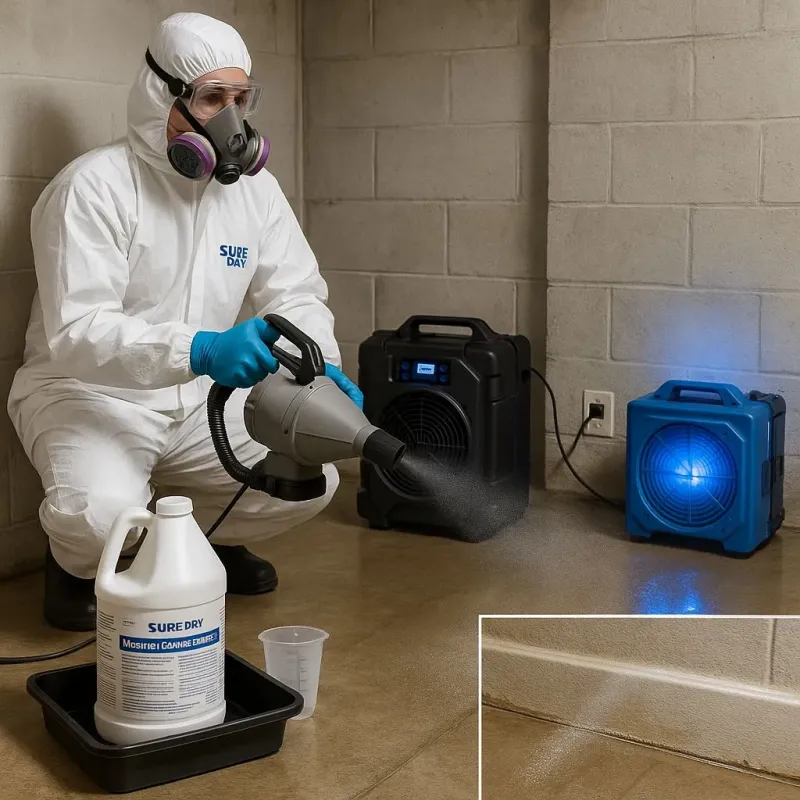 Sanitization and Odor Removal process in Nichols Hills, OK