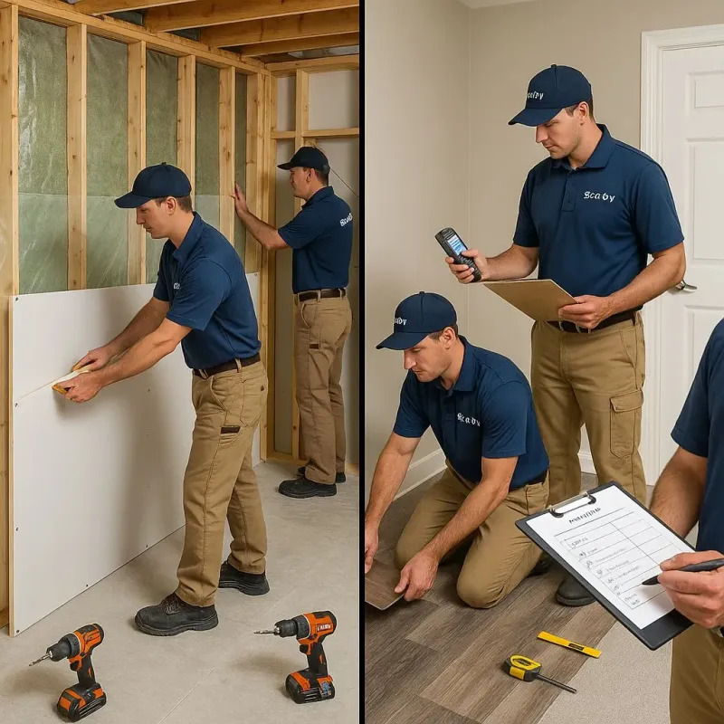 Repairs and Reconstruction process in Nichols Hills, OK