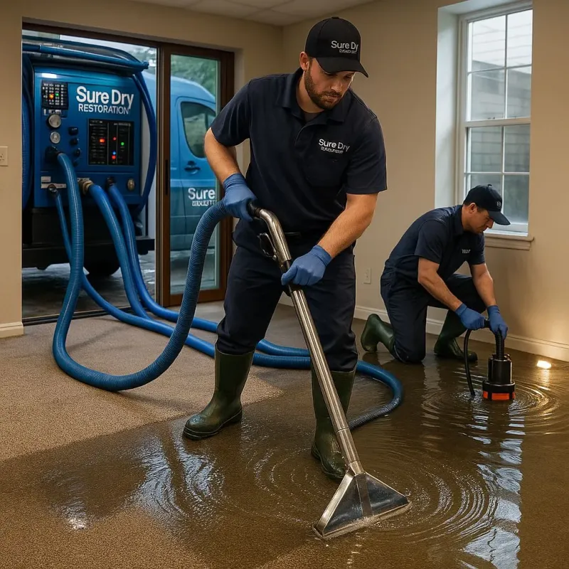 Water Extraction and Removal process in Nichols Hills, OK